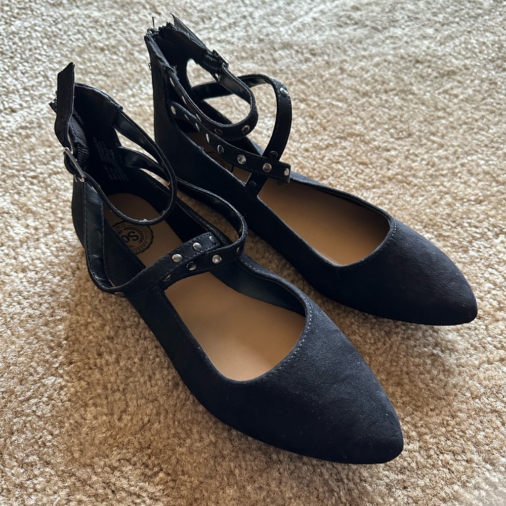 SO Ankle Strap Flats